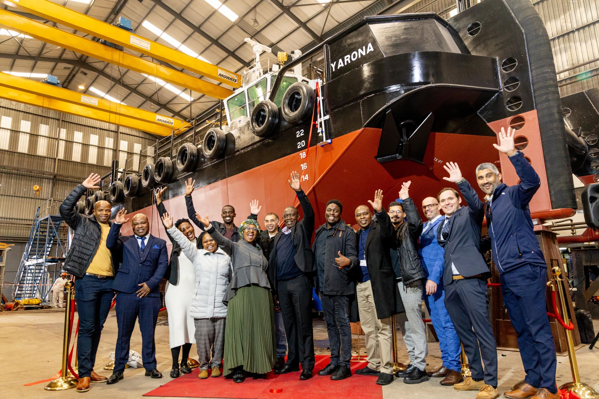 R120M vessel ‘Yarona’ highlights continued investment in South Africa ports and services R120M vessel ‘Yarona’ highlights continued investment in South Africa ports and services