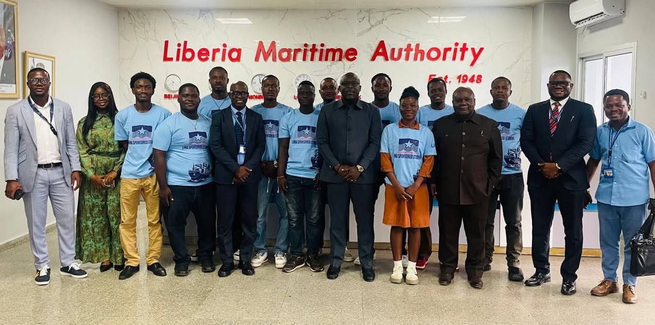 Liberia sends 22 students to Ghana on maritime scholarships Liberia sends 22 students to Ghana on maritime scholarships